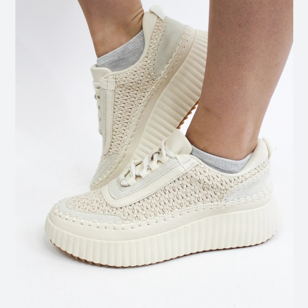 Women's Cream Platform Sneakers Dolce Vita